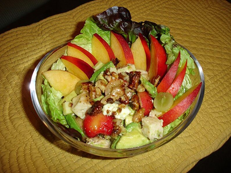 fruit-nut salad for potency
