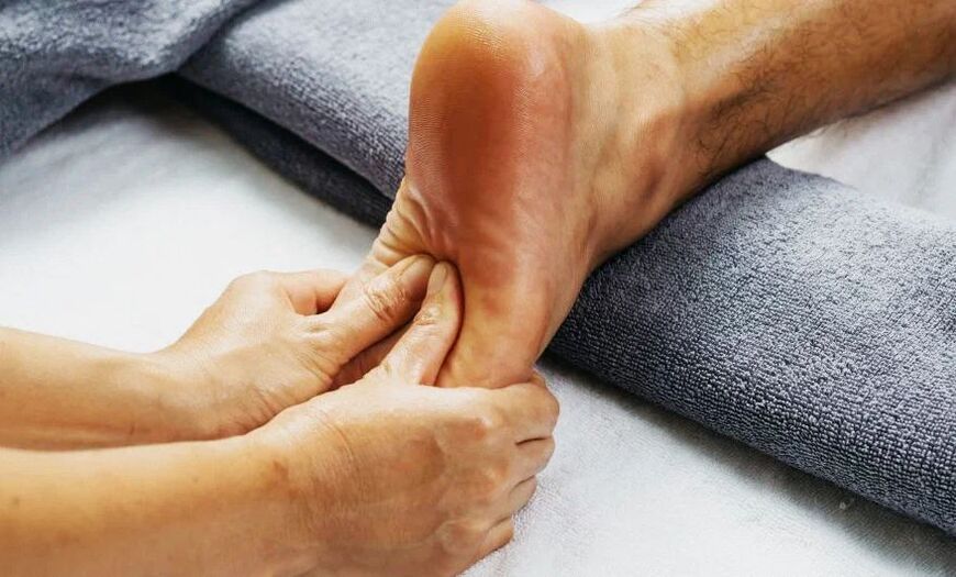 Foot massage for potential